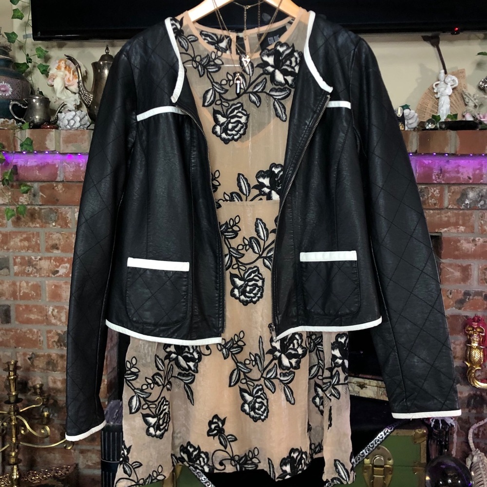 Goldie flower sheer dress